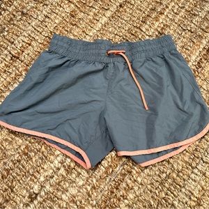 COLUMBIA gray athletic shorts with no liner